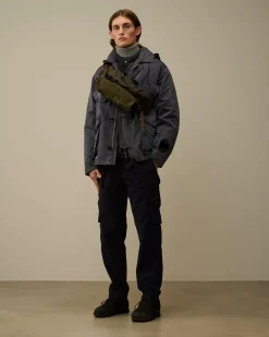 Jacket & Coats<C.P. Company Micro Kei Mille Jacket Black Sand