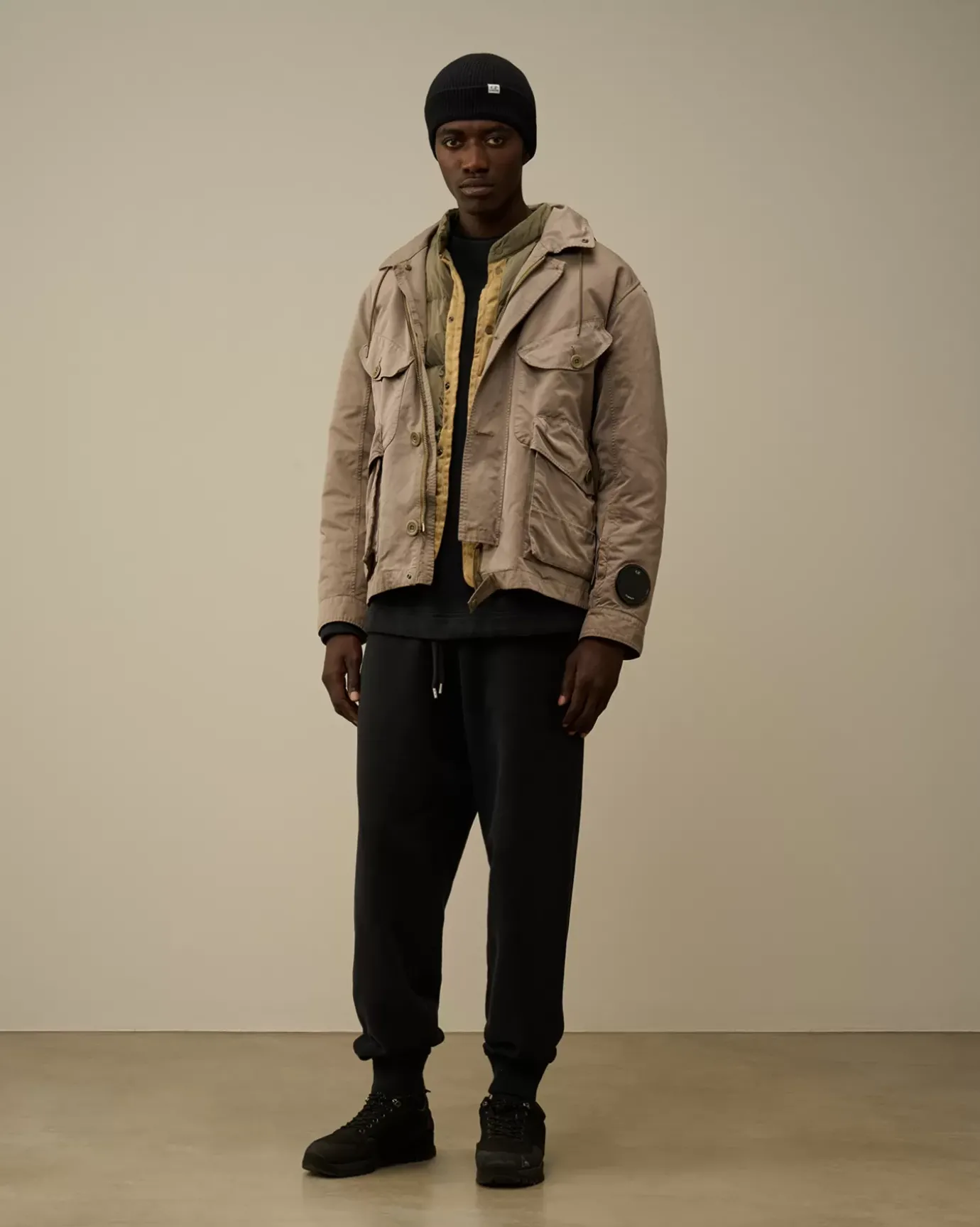 Jacket & Coats<C.P. Company Micro Kei Mille Jacket Walnut – Beige