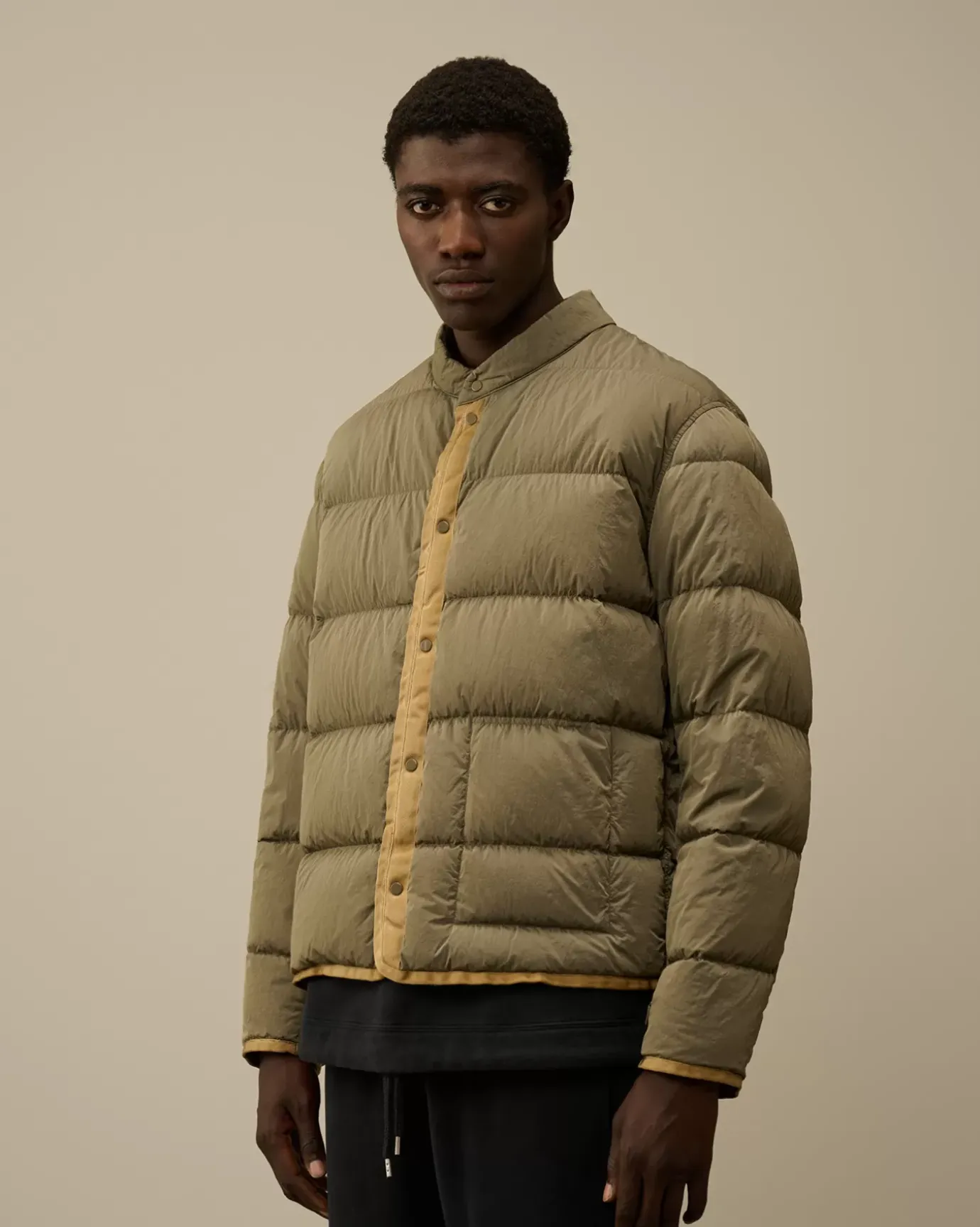 Jacket & Coats<C.P. Company Micro Kei Mille Jacket Walnut – Beige