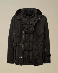 Jacket & Coats<C.P. Company Micro Kei Mille Jacket Black