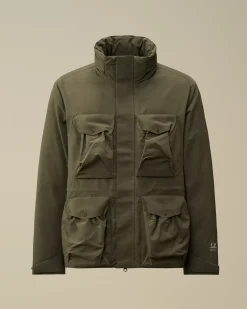 Jacket & Coats<C.P. Company Micro-M (R) Down Field Jacket Grape Leaf – Green