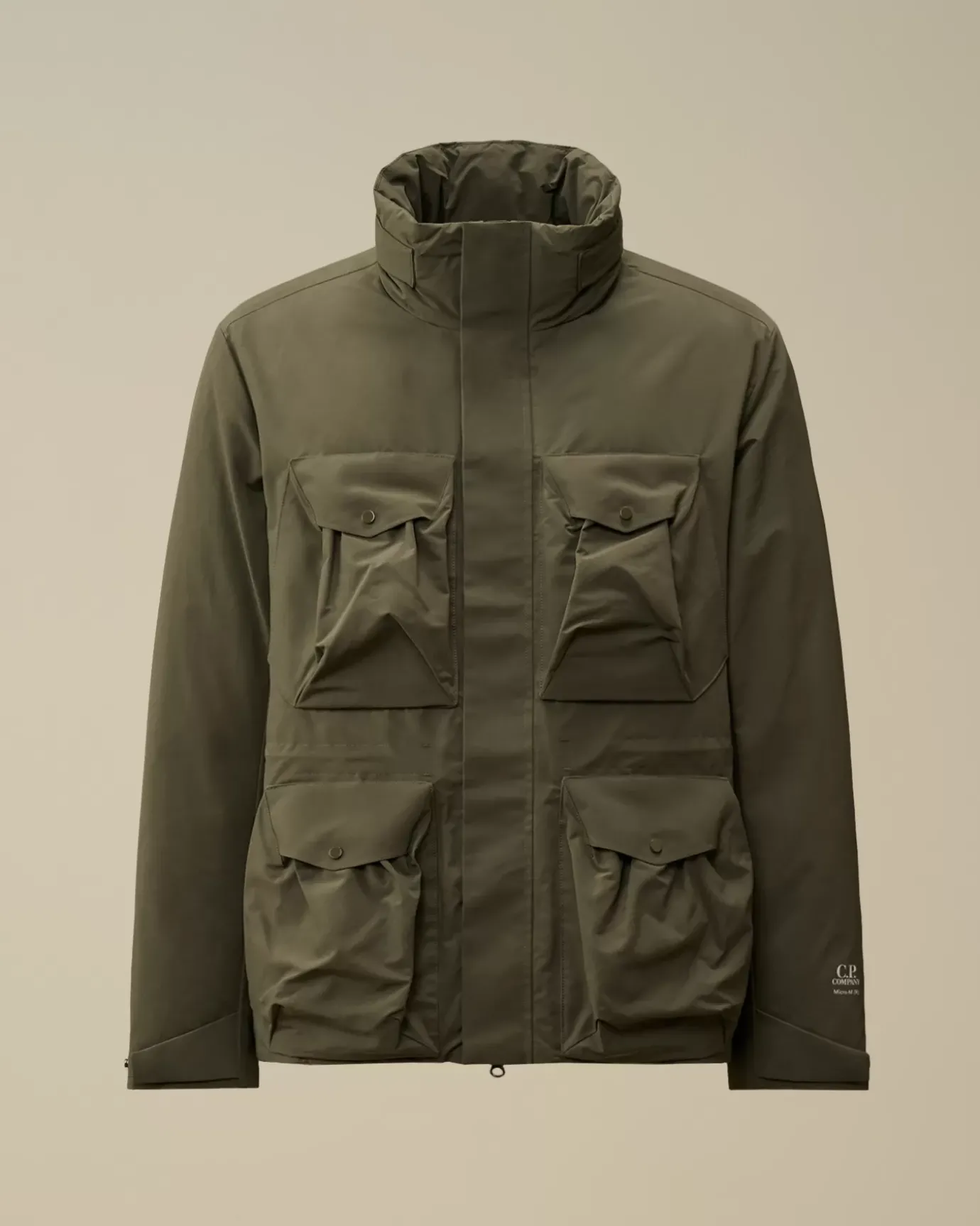 Jacket & Coats<C.P. Company Micro-M (R) Down Field Jacket Grape Leaf – Green