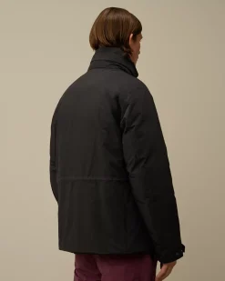 Jacket & Coats<C.P. Company Micro-M (R) Down Field Jacket Black