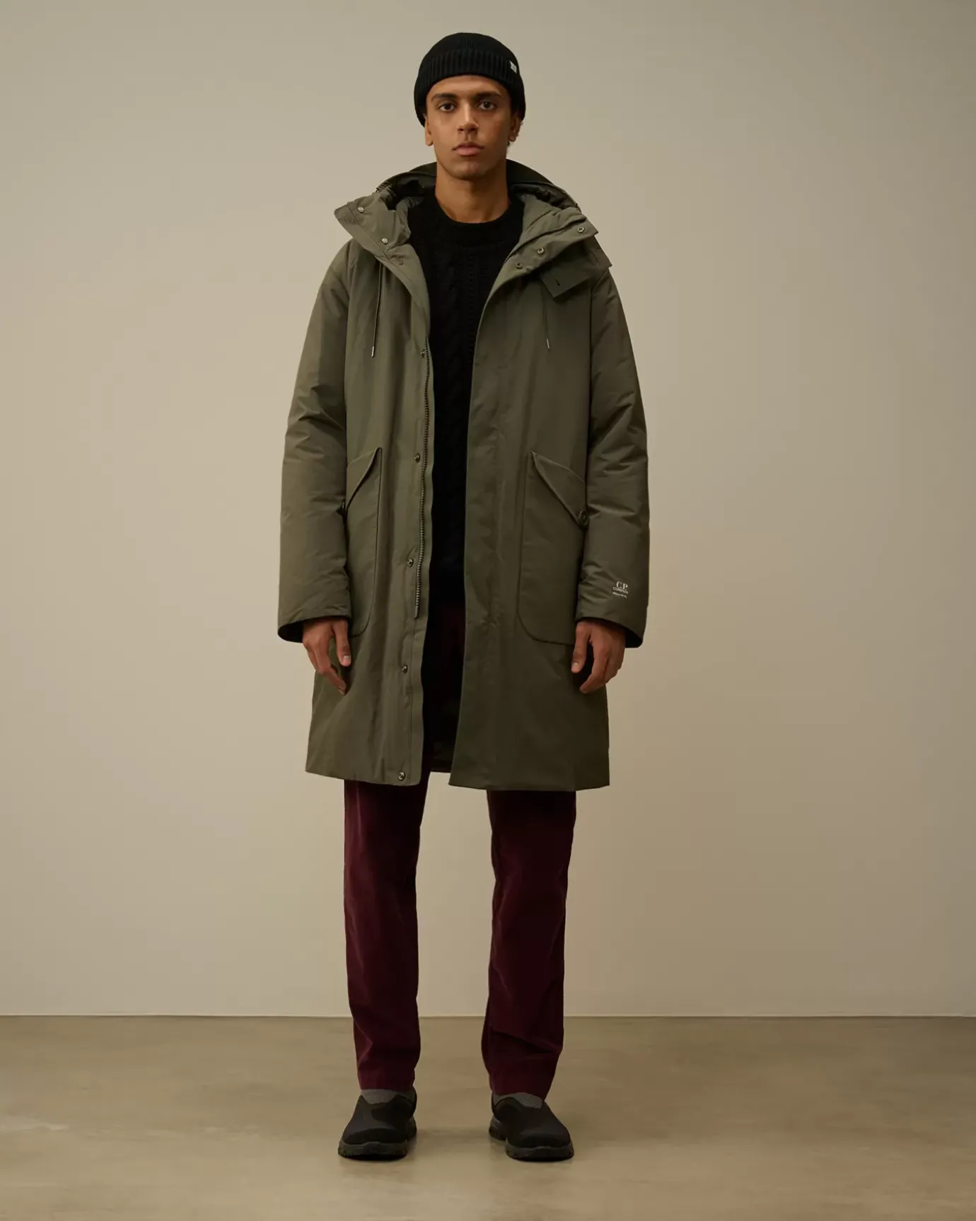 Jacket & Coats<C.P. Company Micro-M (R) Down Parka Grape Leaf – Green
