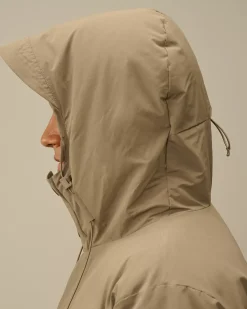 Jacket & Coats<C.P. Company Micro-M (R) Down Parka Walnut – Beige