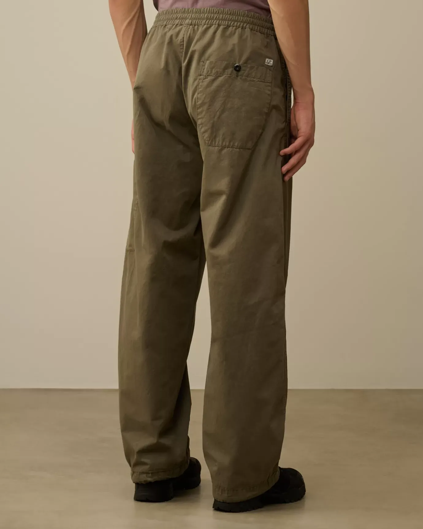 Trousers<C.P. Company Microreps Boxy Lens Cargo Pants Grape Leaf – Green