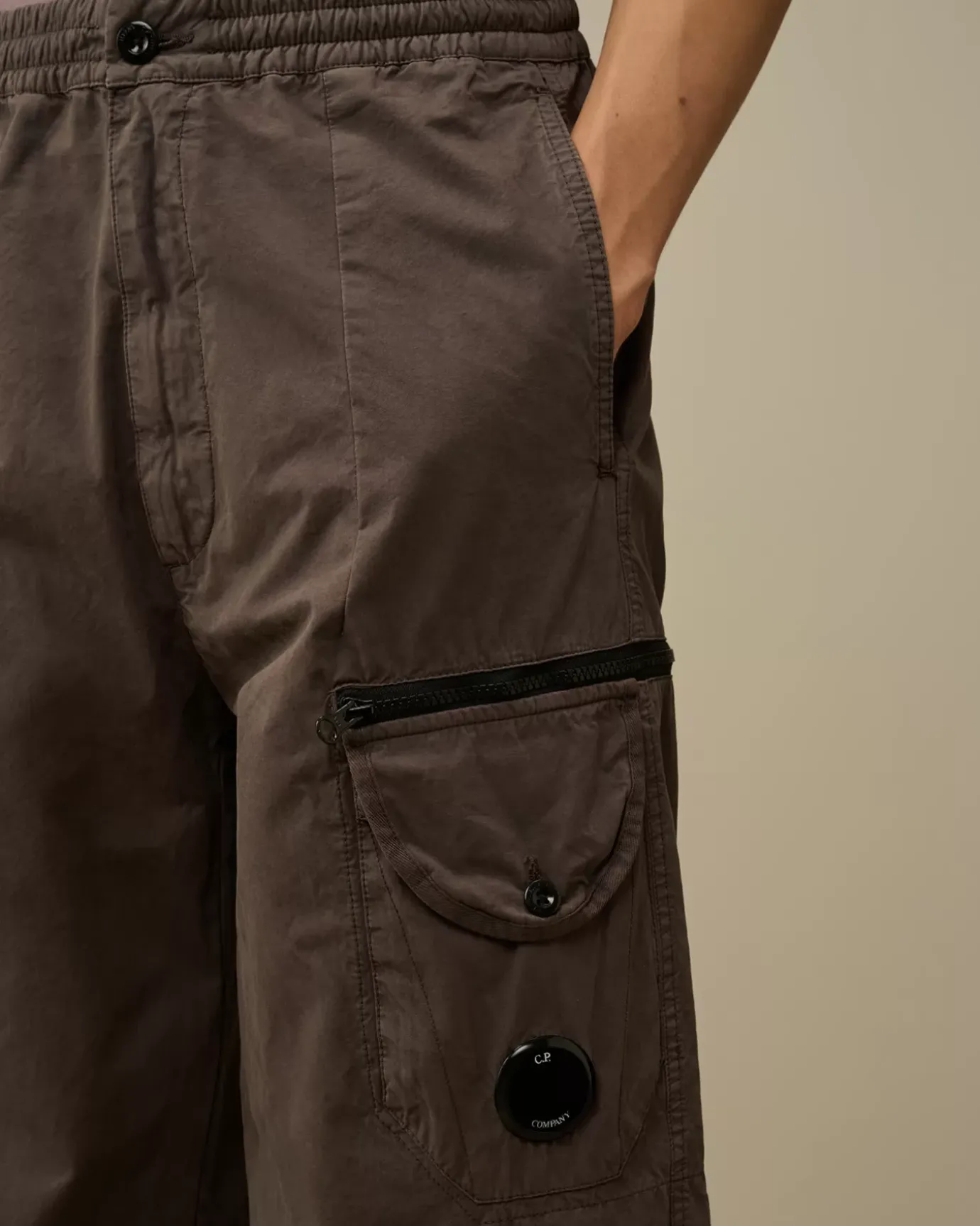 Trousers<C.P. Company Microreps Boxy Lens Cargo Pants Boulevard – Violet