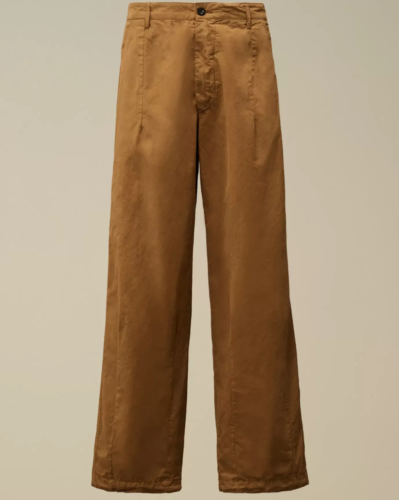 Trousers<C.P. Company Microreps Boxy Pants Toffee – Beige