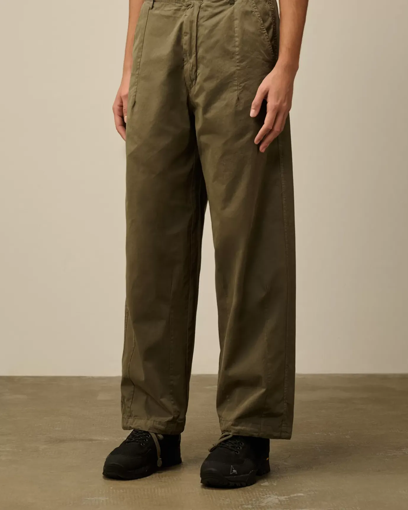 Trousers<C.P. Company Microreps Boxy Pants Grape Leaf – Green