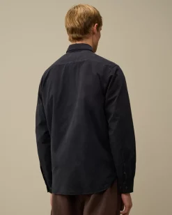 Overshirt<C.P. Company Microreps Diamond Peach Overshirt Total Eclipse – Blue