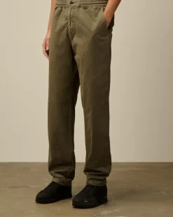 Trousers<C.P. Company Microreps Loose Pants Grape Leaf – Green