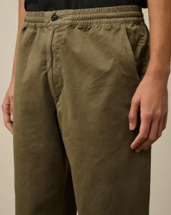 Trousers<C.P. Company Microreps Loose Pants Grape Leaf – Green