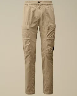 Trousers<C.P. Company Microreps Regular Cargo Pants Vintage Khaki – Beige