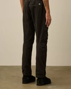 Trousers<C.P. Company Microreps Regular Cargo Pants Black Sand