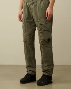 Trousers<C.P. Company Microreps Regular Cargo Pants Grape Leaf – Green