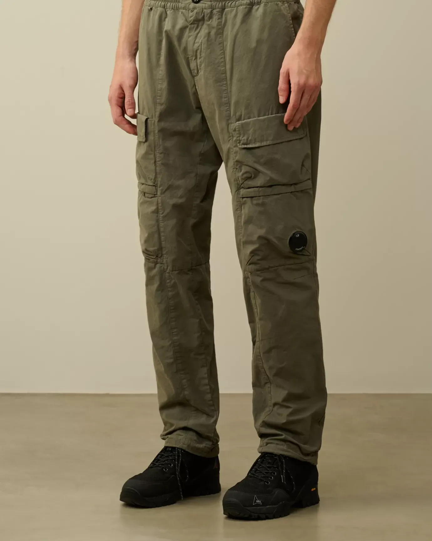 Trousers<C.P. Company Microreps Regular Cargo Pants Grape Leaf – Green