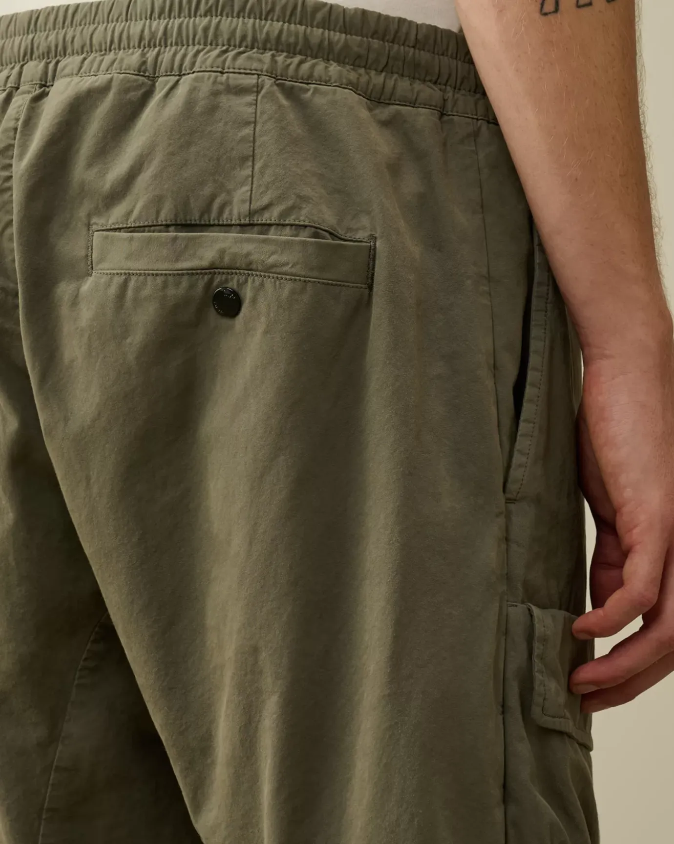 Trousers<C.P. Company Microreps Regular Cargo Pants Grape Leaf – Green