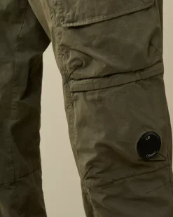 Trousers<C.P. Company Microreps Regular Cargo Pants Grape Leaf – Green