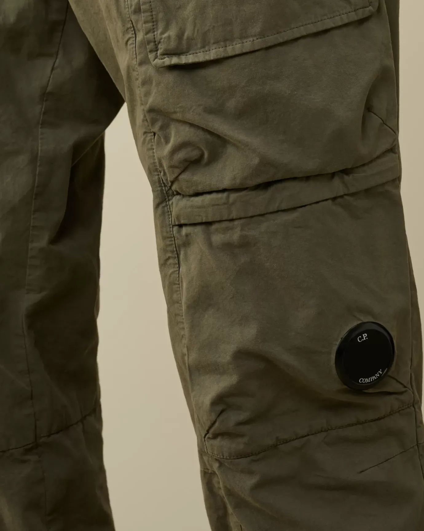 Trousers<C.P. Company Microreps Regular Cargo Pants Grape Leaf – Green