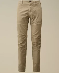 Trousers<C.P. Company Moleskin Stretch Ergonomic Pants Vintage Khaki – Beige