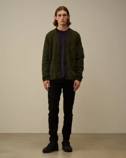 Trousers<C.P. Company Moleskin Stretch Ergonomic Pants Black