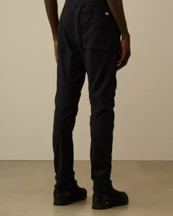 Trousers<C.P. Company Moleskin Stretch Regular Cargo Pants Total Eclipse – Blue
