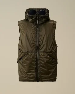Jacket & Coats<C.P. Company Nada Shell Goggle Vest Grape Leaf – Green