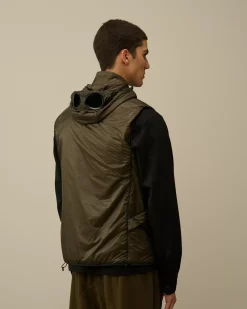 Jacket & Coats<C.P. Company Nada Shell Goggle Vest Grape Leaf – Green