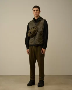 Jacket & Coats<C.P. Company Nada Shell Goggle Vest Grape Leaf – Green