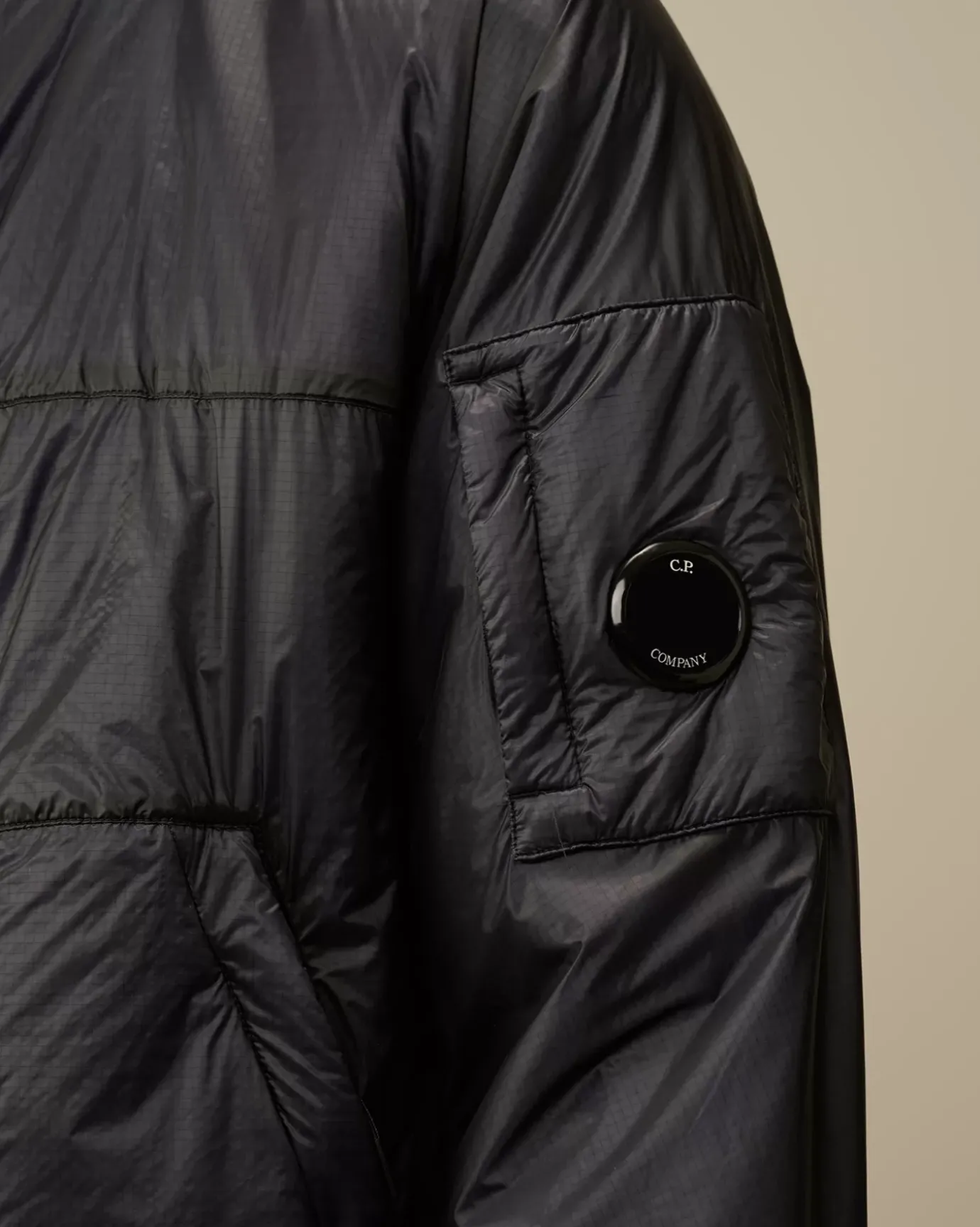 Jacket & Coats<C.P. Company Nada Shell Hooded Jacket Total Eclipse – Blue