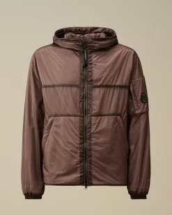 Jacket & Coats<C.P. Company Nada Shell Hooded Jacket Purple Dove