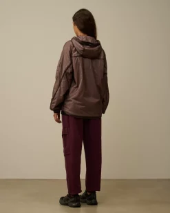 Jacket & Coats<C.P. Company Nada Shell Hooded Jacket Purple Dove