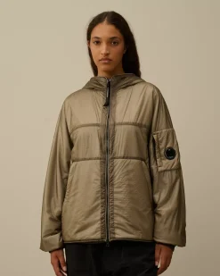 Jacket & Coats<C.P. Company Nada Shell Hooded Jacket Vintage Khaki – Beige