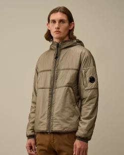 Jacket & Coats<C.P. Company Nada Shell Hooded Jacket Vintage Khaki – Beige