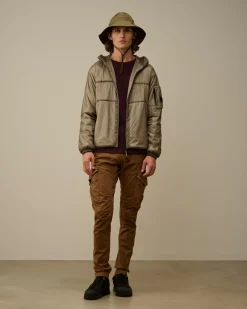 Jacket & Coats<C.P. Company Nada Shell Hooded Jacket Vintage Khaki – Beige