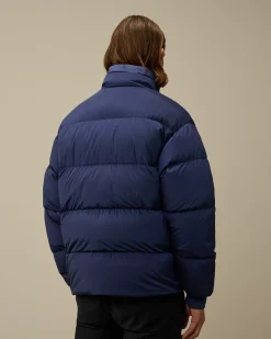 Jacket & Coats<C.P. Company Nycra-R Short Down Jacket Estate Blue