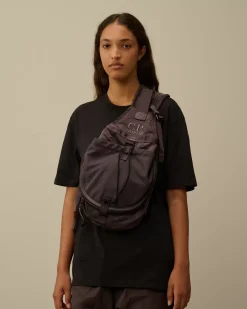 Backpacks & Waistbag<C.P. Company Nylon B Crossbody Mesh Rucksack Boulevard – Violet