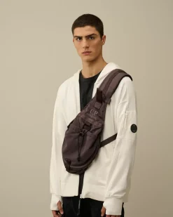 Backpacks & Waistbag<C.P. Company Nylon B Crossbody Mesh Rucksack Boulevard – Violet