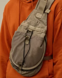 Backpacks & Waistbag<C.P. Company Nylon B Crossbody Mesh Rucksack Walnut – Beige