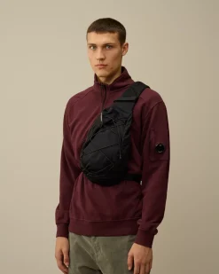 Backpacks & Waistbag<C.P. Company Nylon B Crossbody Rucksack Total Eclipse – Blue