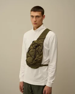 Backpacks & Waistbag<C.P. Company Nylon B Crossbody Rucksack Ivy Green