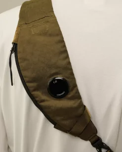 Backpacks & Waistbag<C.P. Company Nylon B Crossbody Rucksack Ivy Green