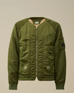 Jacket & Coats<C.P. Company Nylon B Lined Bomber Jacket Cypress – Green