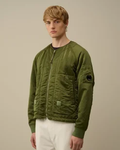 Jacket & Coats<C.P. Company Nylon B Lined Bomber Jacket Cypress – Green
