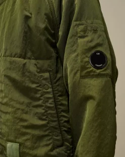Jacket & Coats<C.P. Company Nylon B Lined Bomber Jacket Cypress – Green