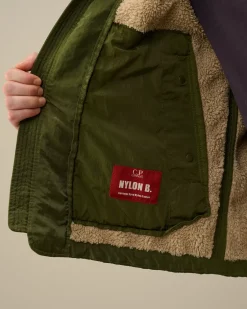 Jacket & Coats<C.P. Company Nylon B Lined Bomber Jacket Cypress – Green