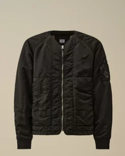 Jacket & Coats<C.P. Company Nylon B Lined Bomber Jacket Black