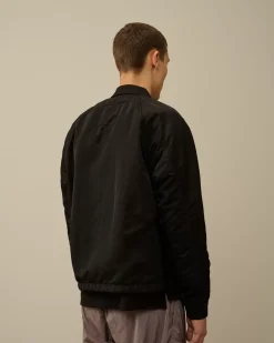 Jacket & Coats<C.P. Company Nylon B Lined Bomber Jacket Black