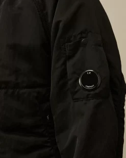 Jacket & Coats<C.P. Company Nylon B Lined Bomber Jacket Black