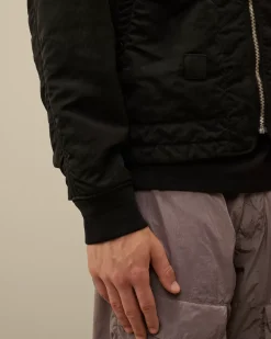Jacket & Coats<C.P. Company Nylon B Lined Bomber Jacket Black
